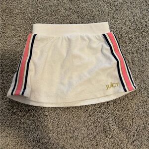 Juicy Couture 24 month old Girls white, black, pink and gold Skort